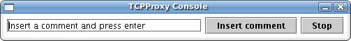 TCPProxy Console